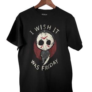Friday 13th Black Graphic Tshirt